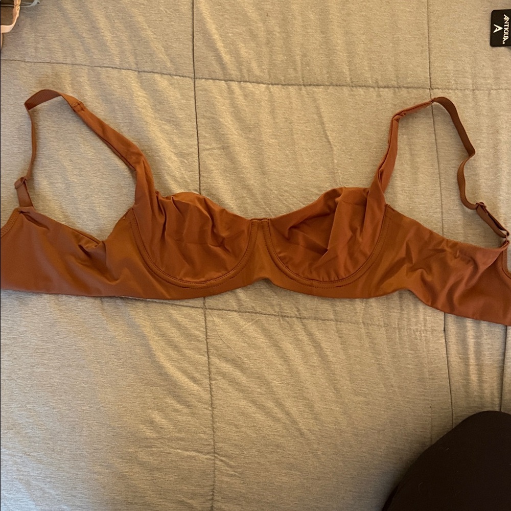 Elegant Brown Underwire Bra
